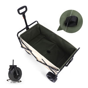 Chariot de jardin pliable de camping GodsWord avec roues Chariot pliable utilitaire pour camping familial et fête - Product Image 3