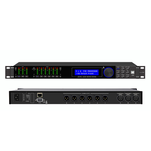 LA204 306 ชิปซีรีส์ห้าของ U.S. ADI โปรเซสเซอร์เสียงดิจิตอล DSP แบบ 4 เข้า 8 ออก สำหรับงานแสดงดนตรีระดับมืออาชีพ เหมาะสำหรับคลับและเวที - Product Image 2
