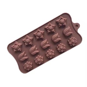 แม่พิมพ์ช็อคโกแลตและเยลลี่รูปดอกกุหลาบซิลิโคนเกรดอาหารสำหรับ<span class=keywords><strong>เค้ก</strong></span><span class=keywords><strong>วัน</strong></span>วาเลนไทน์และของตกแต่งอุปกรณ์ DIY ถุงบรรจุภัณฑ์ - Product Image 5