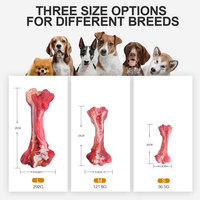 Un grand vendeur mazon, caoutchouc interactif Ultra Durable, couineur wishbone, jouets pour chiens à mâcher agressif
