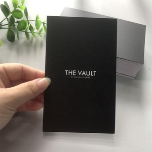 Nhà Máy Tùy Chỉnh In Màu Đen Mờ Giấy Cảm Ơn Bạn Quà Tặng <span class=keywords><strong>Email</strong></span> Giao Hàng Thẻ Kinh Doanh - Product Image 5