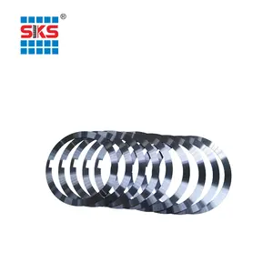 Precision Rubber bonded spacer for slitting line steel stripper rings Round Rubber Slitter Spacer