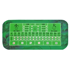 Custom 35 X 70 Inch Modern Foldable <strong>Blackjack</strong> Poker Table Portable <strong>Rubber</strong> Foam Poker Mat with Layout - Product Image 4