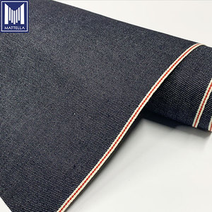 Tela Denim Cruda Japonesa de Alta Calidad, 98% Algodón, 2% Elastano, 12oz, Corte <span class=keywords><strong>Slim</strong></span> <span class=keywords><strong>Fit</strong></span>, Elástica, para Jeans de Hombre y Niño - Product Image 5