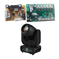 Carte mère 150W, circuits imprimés pour projecteur à tête mobile LED 150W, puissance 120W