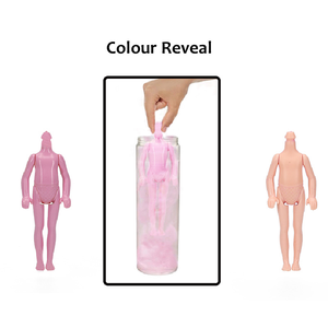 Muñeca de Moda de Plástico que Cambia de Color, Juguete DIY de 11.5 Pulgadas con Revelación de Color Sorpresa - Product Image 5