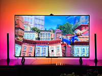Bon prix Tuya Kits d'immersion avec télécommande WIFI Barres lumineuses intelligentes doubles Rubans LED RGBIC TV Rétro-éclairage avec caméra