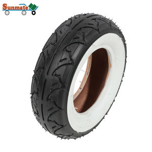 Neumático Todoterreno de Goma para Patinete Eléctrico, Cámara de Aire de 175x50mm para Repuesto de Patinete, Rueda Todoterreno de 7 Pulgadas para E-Scooter - Product Image 1