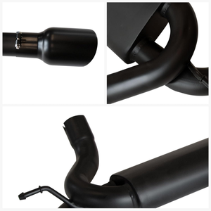 Sistema de Escape de Acero Inoxidable de 1.5 mm de Grosor, Color Negro Mate, para Jeep Wrangler JK 2007-2018, 2/4 Puertas - Product Image 5
