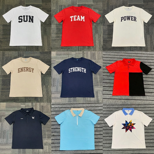 Футболка мужская оверсайз с 3D-надписью и необработанными краями, укороченная, в уличном стиле, с коротким рукавом, с возможностью нанесения логотипа - Product Image 6