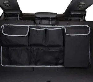 100*45cm Grande Taille Sac De Stockage De Voiture pour SUV MPV Universal Siège Arrière de Voiture Organisateur Accessoires Oxford Auto Siège Arrière Sac