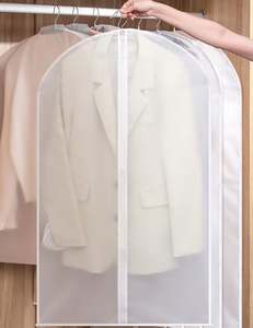 Custom Clear Garment <b>Bags</b> Dust-Proof <b>Suit</b> Protector Cover <b>Bag</b> with Zipper <b>for</b> Long Dresses <b>Suit</b> - Product Image 1