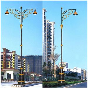 Factory Price <strong>Vintage</strong> Landscape Road LED <strong>Street</strong> <strong>Light</strong> Waterproof Bronze Outdoor Garden Lamp Post Classic LED <strong>Street</strong> Lamp - Product Image 3