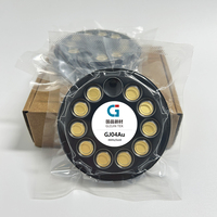 Capteur QCM à électrode dorée en cristal de quartz pour la mesure in situ de la vitesse de dépôt et de l'épaisseur des films minces