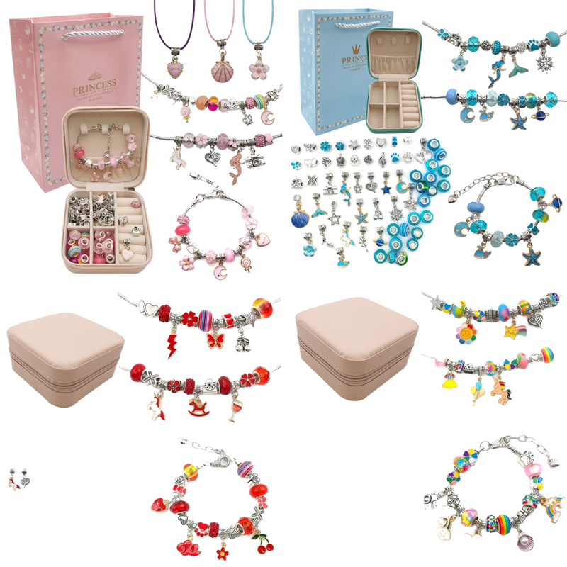 Princess DIY Beaded Jewelry Set for