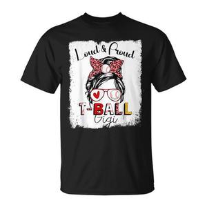 Camiseta Loud And Proud Gigi Messy Bun T para equipo familiar, ropa para equipo de animación familiar - Product Image 1