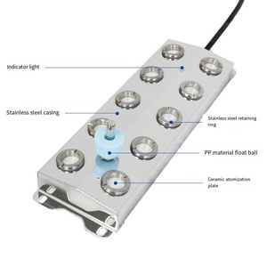 電気キノコ加湿器12ヘッドネブライザー超音波水耕栽培水泉温室池車ホテルRVフォガー - Product Image 5