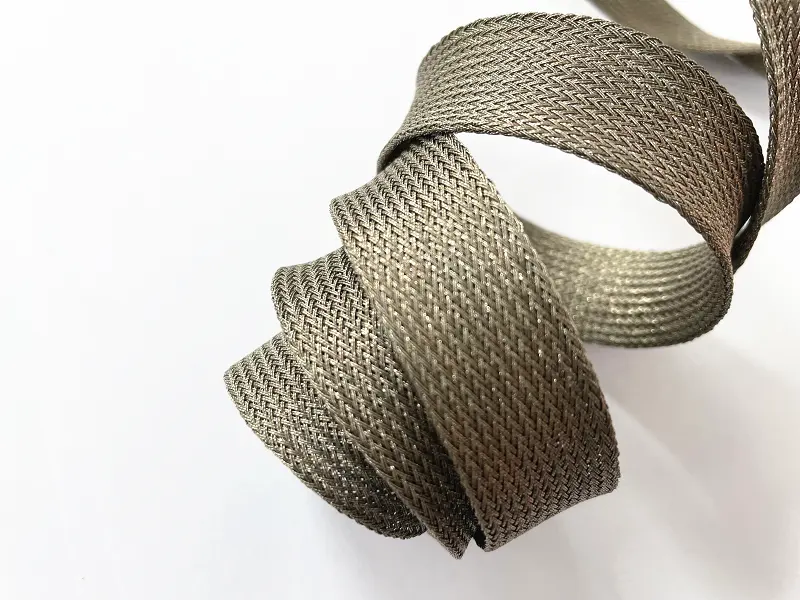 Высокопроизводительный изоляционный медный сердечник плетеный кабельный рукав для аудио кабеля
