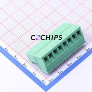 KF2EDGRK-5.0-8P Plug-in Terminal Block P=5mm Connector ( Connector Type: Plug )( Construction: 1x8P )( Pitch: 5mm ) - Product Image 2