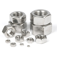 Baut dan Mur Hex M6 Baja Tahan Karat 316 ASTM A193 B8 B8M
