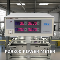 Medidor de Potencia de CA Inteligente Monofásico Huazhike PZ9800 Edición Básica, Precisión del 0.3%, 3-600V, Soporte OEM Personalizado, Blanco