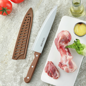 Coltello da Chef in Acciaio Inossidabile da 8 Pollici con Impugnatura Comoda e Lama Affilata per Cucina Domestica e Taglio - Product Image 5