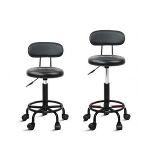Chaise <span class=keywords><strong>de</strong></span> barbier pivotante professionnelle SM-4128A, <span class=keywords><strong>tabouret</strong></span> <span class=keywords><strong>de</strong></span> salon réglable en hauteur avec base chromée pour salon <span class=keywords><strong>de</strong></span> beauté, coiffeur - Product Image 5