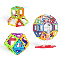 Wholesale <strong>3X3</strong> DIY Educational Magnetic Speed Cube Customized Dimensions Plastic Building Blocks for Kids Popular Puzzle <strong>Tiles</strong> - Product Image 6
