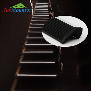 Luz Led para escalera, perfil <span class=keywords><strong>de</strong></span> aluminio para escalera <span class=keywords><strong>de</strong></span> <span class=keywords><strong>cine</strong></span>, perfil <span class=keywords><strong>de</strong></span> luz Led - Product Image 1