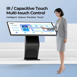 Pantalla Táctil Digital de Señalización con Soporte, Sistema Android, Kiosco Publicitario de Autoservicio, LCD de 55 Pulgadas - Product Image 2