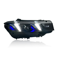 Phares LED de haute qualité JY pour BMW Série 3 G20 G28 Modèle 23-24, style laser, DRL jaune-blanc, Plug & Play, 6000K, 6000 lm