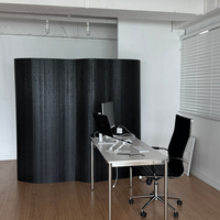 Paravent pliable double face en bois sur mesure, directement de l'usine, pour la maison, l'hôtel, le bureau