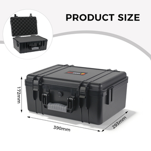 Boîte à outils en plastique rigide Everest IP67 étanche avec mousse de protection, accessoire pratique et portable - Product Image 6