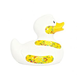 Canard en caoutchouc PVC personnalisé pour baignoire, jouet de bain promotionnel, jouets aquatiques pour enfants, imprimé en gros, adapté aux tout-petits - Product Image 2