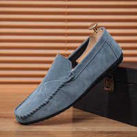 Chaussures décontractées pour hommes, mocassins antidérapants grande taille, style marche, semelle souple, pour l'extérieur, vente en gros
