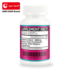 Complément blanchissant pour la peau Shecome de haute qualité, antioxydant puissant, favorise la santé de la peau, capsules blanchissantes pour la peau des adultes - Product Image 6
