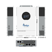 Convertisseur solaire Solyx US Standard 8kW à phase divisée 120/240V à onde sinusoïdale pure pour raccordement au réseau