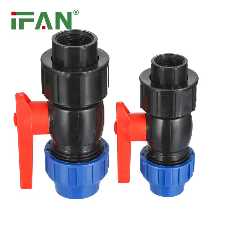 IFAN Phụ Kiện Đường Ống Chế Tạo HDPE Giá Nhà Máy Đầu Nối Ống Tưới Điện Cực Poly Khớp Nối Hdpe