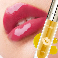 Huile à lèvres liquide hydratante et repulpante HUASURV au mangue, changeant de couleur, brillante, longue tenue, teinte fruitée, éclatant, enrichie en vitamine E