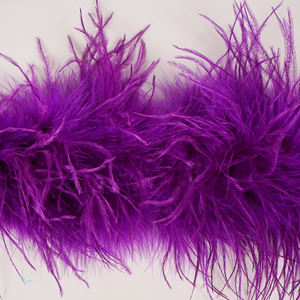 أساور ريش النعام الفاخرة العريضة، قابلة للإزالة، سهلة الارتداء، أساور ريش للتنكر، حفلات الكريسماس، للبالغين، متعددة الألوان - Product Image 2