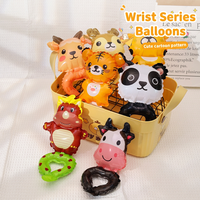 Ballons de poignet animaux BLN, ballons gonflables pour fêtes sur le thème de la jungle, cadeaux pour anniversaires et Halloween, design de dessin animé, célébration sur le thème de la jungle