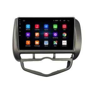 Cho HONDA JAZZ 2006-2021 RHD AUTO AC Radio Headunit Thiết Bị 2 Đôi Din Quad Octa-core Android Car Stereo GPS Navigation Carplay