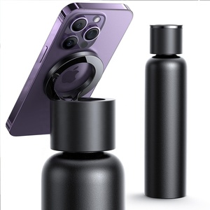 Support de téléphone magnétique 750ml réglable en acier inoxydable isolé bouteille d'eau GYM & sport pour <span class=keywords><strong>Iphone</strong></span> - Product Image 2
