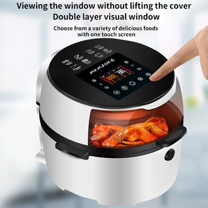 Small Kitchen Appliance 8L Touch Screen Visible Air <b>Fryers</b> Commercial Digital <b>Fryer</b> Cooker <b>Machine</b> for Home Digital Air <b>Fryer</b> Co - Product Image 3
