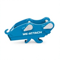 Acoplador Rápido Hidráulico Personalizado de Alta Calidad We-Attach WQC02, ¡Gran Venta! Componente Central del Fabricante para Excavadoras de 2.5-4T