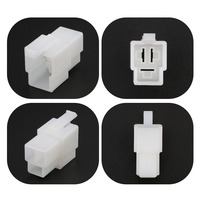 Conector Automotriz 3P6.3 con Carcasa de Goma DJ7031-6.3-11/21, Conector de Plástico de 3 Orificios, Conector Macho y Hembra