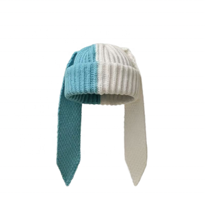 Tùy Chỉnh Màu Sắc Mới Bị Chặn Dệt Kim Dài Thỏ Tai <span class=keywords><strong>Hat</strong></span> Dễ Thương Lạnh Du Lịch <span class=keywords><strong>Hat</strong></span> - Product Image 2