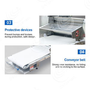 ORME Profissional Laminação Automática Completa Biscuit Croissant <span class=keywords><strong>Pastry</strong></span> Dough Roller Sheeter Machine - Product Image 4