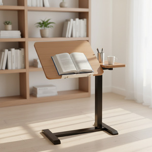 Direttamente dal Produttore: Comodini Mobili, Scrivanie Regolabili in Altezza a Colonna Singola e Scrivanie per Computer da Ufficio Domestico - Product Image 3
