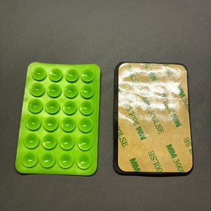 Non Slip Sucker Mat Mobile Phone Suction Cup <b>Silicone</b> Sucker Cup for Charging Treasure - Product Image 5
